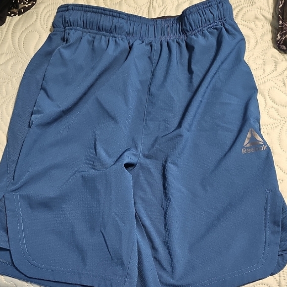 Reebok Men's Teal Athletic Shorts - Picture 1 of 7